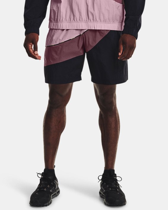 Men's UA 21230 Woven Shorts, Pink, pdpMainDesktop image number 0